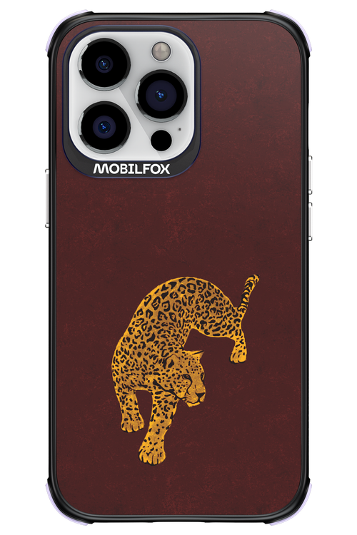 Burgundy Leopard - Apple iPhone 13 Pro