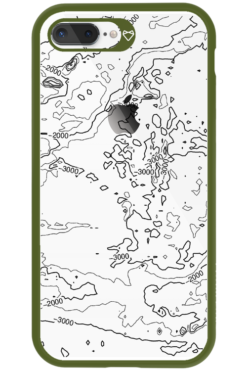 Contour Map - Apple iPhone 8 Plus