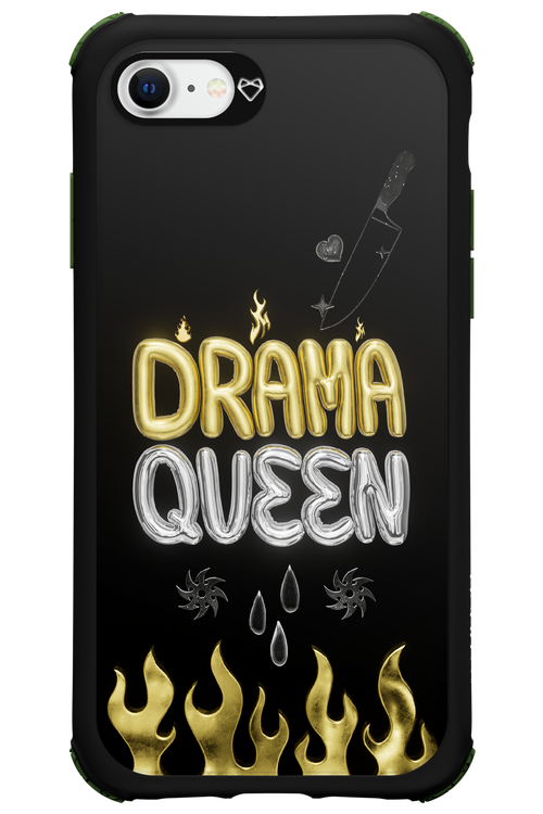 Drama Queen Black - Apple iPhone 8