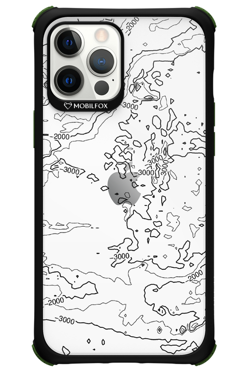 Contour Map - Apple iPhone 12 Pro Max
