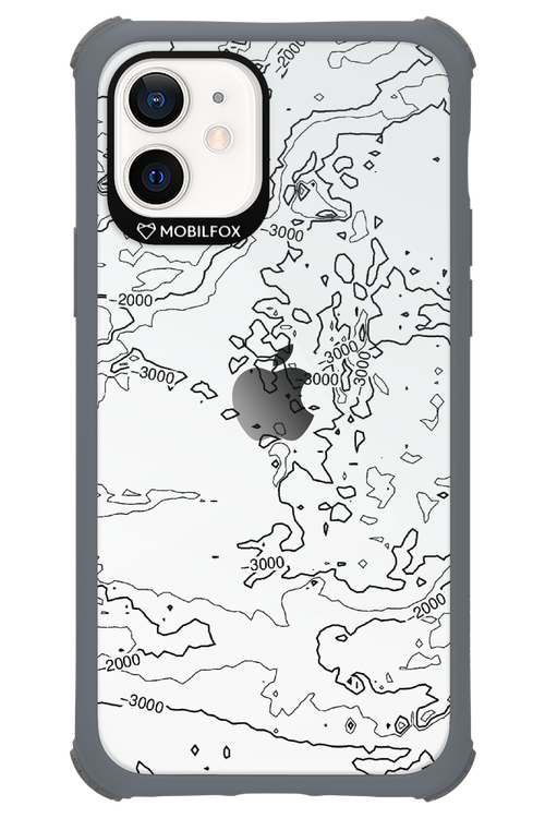 Contour Map - Apple iPhone 12