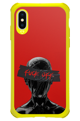 F off - Apple iPhone X