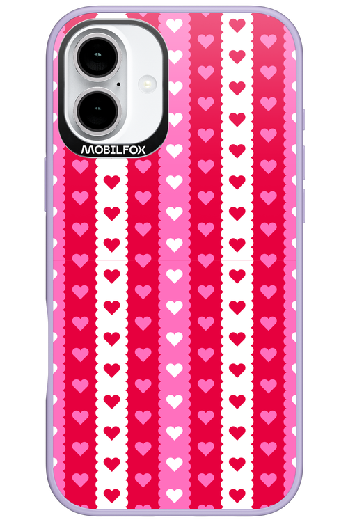 Christmas Heart Biscuit - Apple iPhone 16 Plus