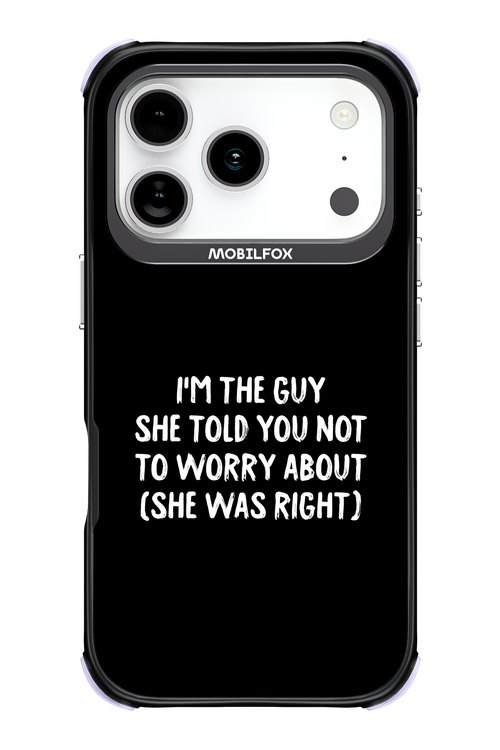 She was right 2.0 - Apple iPhone 17 Pro