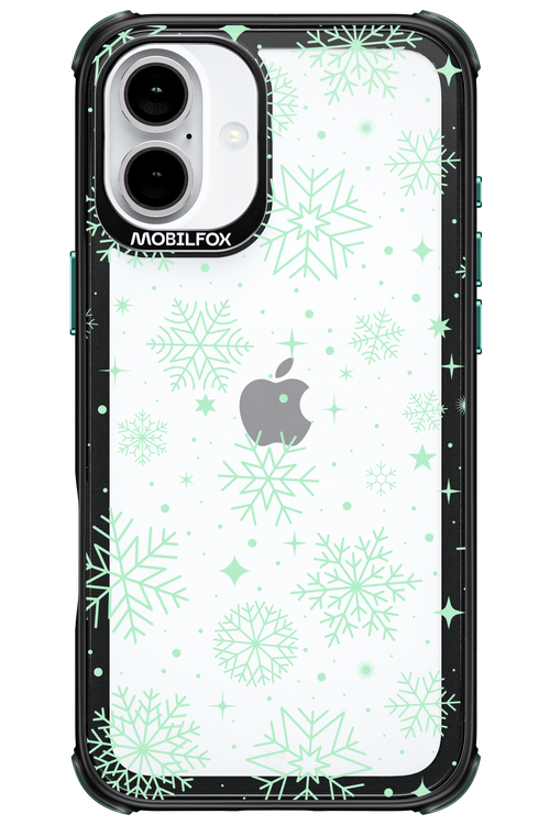 Tiffany's Snowflakes - Apple iPhone 16 Plus