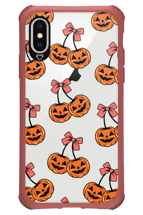Pumpkin Cherry - Apple iPhone X