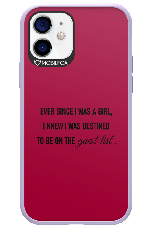 Guest List - Apple iPhone 12