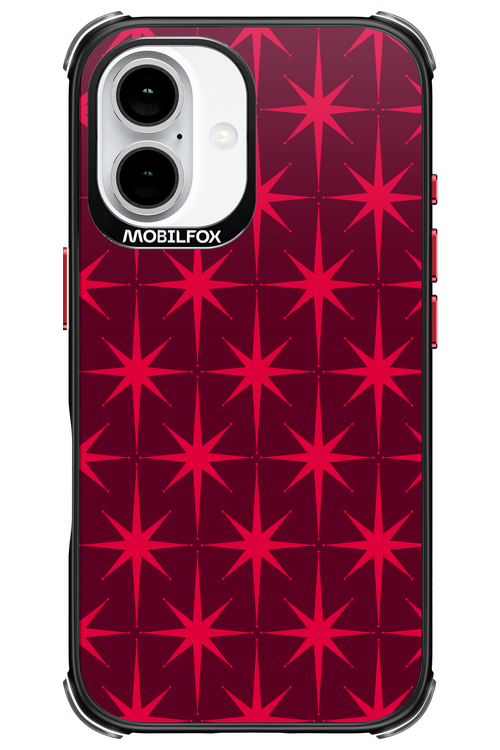 Burgundy Starss - Apple iPhone 16