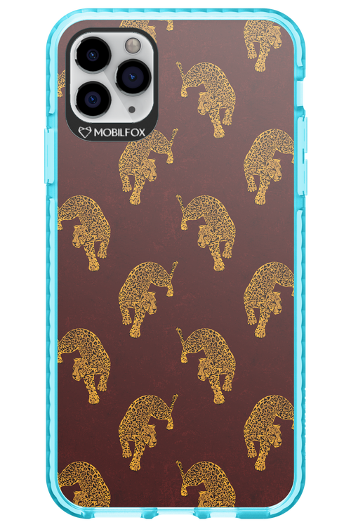 Burgundy Leopard Pattern - Apple iPhone 11 Pro Max