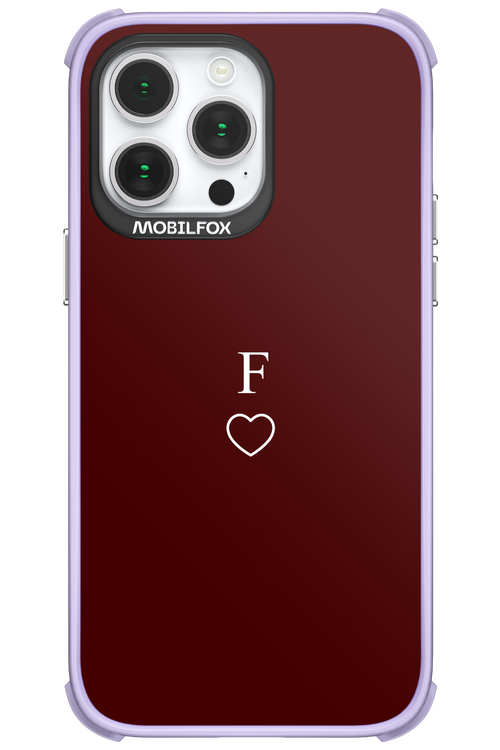 F Burgundia 2.0 - Apple iPhone 14 Pro Max