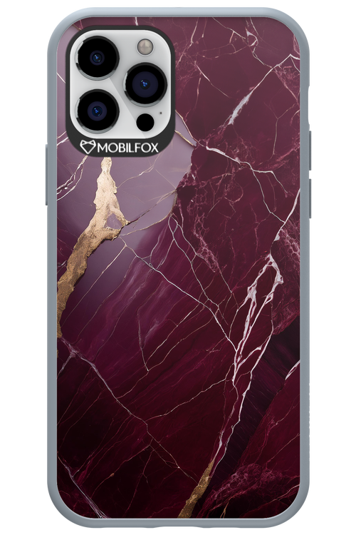 Burgundy Marble 2.0 - Apple iPhone 12 Pro