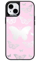Butterfly Barbie Mirror - Apple iPhone 15 Plus