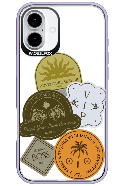 Badge Keeper - Apple iPhone 16 Plus