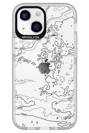 Contour Map - Apple iPhone 13 Mini