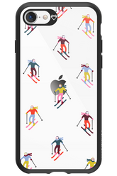 Snow Motion (Transparent) - Apple iPhone SE 2020