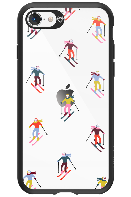 Snow Motion (Transparent) - Apple iPhone SE 2020