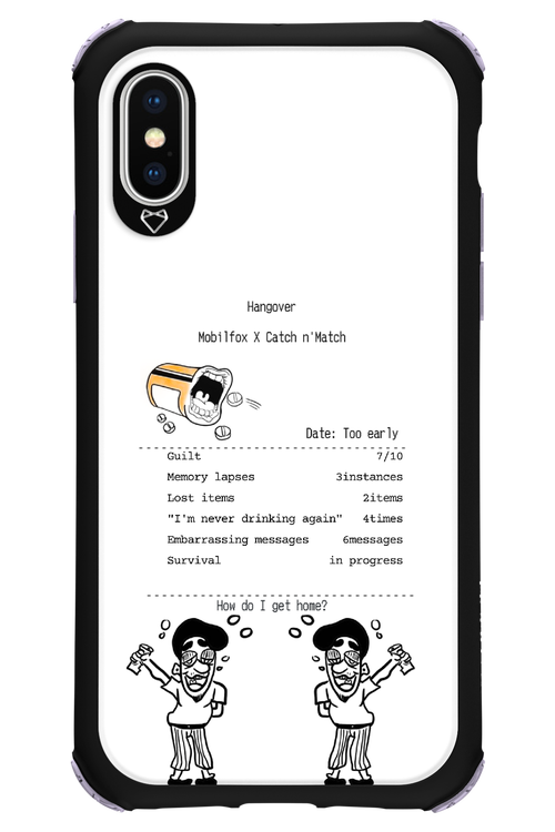 hangover - Apple iPhone X