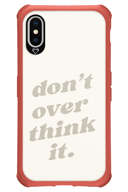 No OverThink - Apple iPhone X