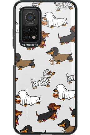 Scary Dachshund (Transparent) - Xiaomi Mi 10T 5G