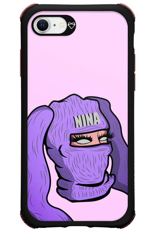 Nina Purple - Apple iPhone 7
