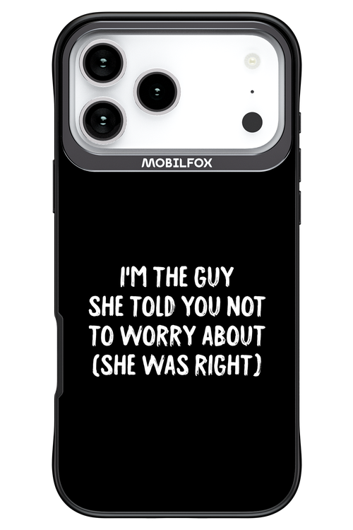 She was right 2.0 - Apple iPhone 17 Pro Max