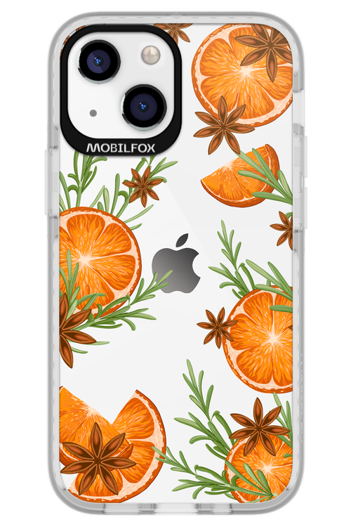 Orange With Star Anise - Apple iPhone 13 Mini