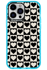 Checkered Heart - Apple iPhone 13 Pro Max