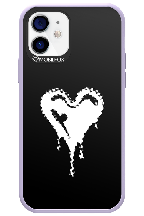 Heart Black - Apple iPhone 12