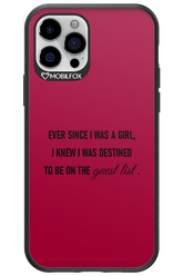 Guest List - Apple iPhone 12 Pro