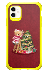 Christmas Bear (Burgundy) - Apple iPhone 11