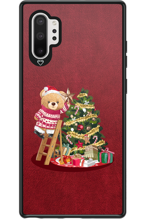 Christmas Bear (Burgundy) - Samsung Galaxy Note 10+
