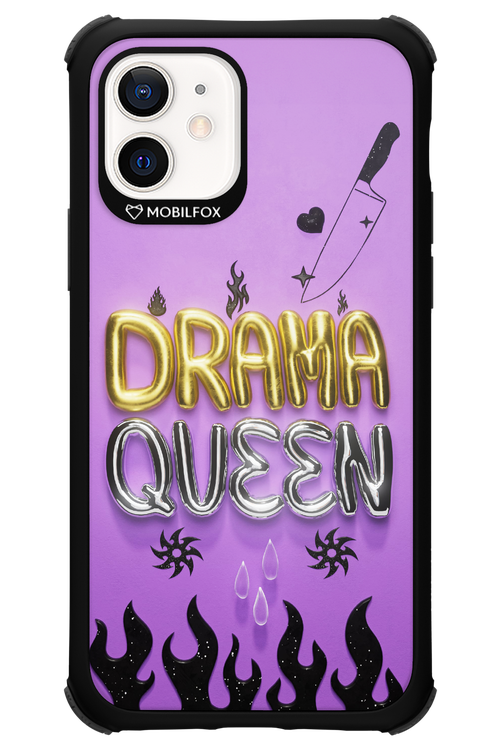 Drama Queen Purple - Apple iPhone 12