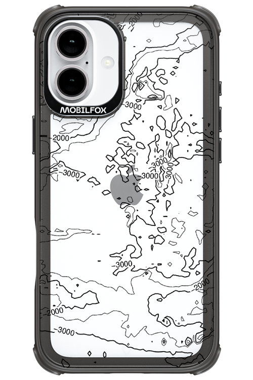 Contour Map - Apple iPhone 16 Plus