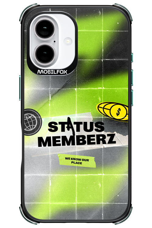 Status Memberz - Apple iPhone 16