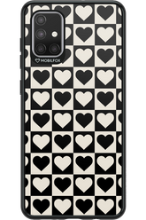 Checkered Heart - Samsung Galaxy A71