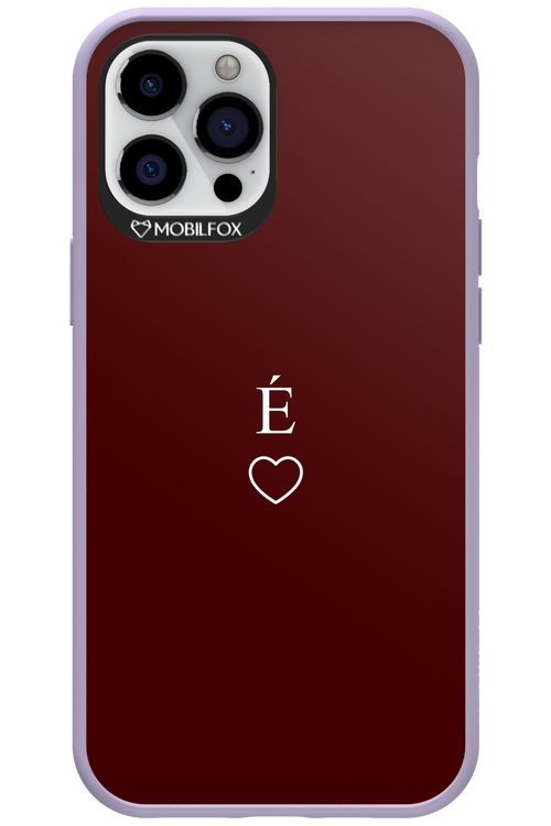E Burgundia II 2.0 - Apple iPhone 12 Pro Max