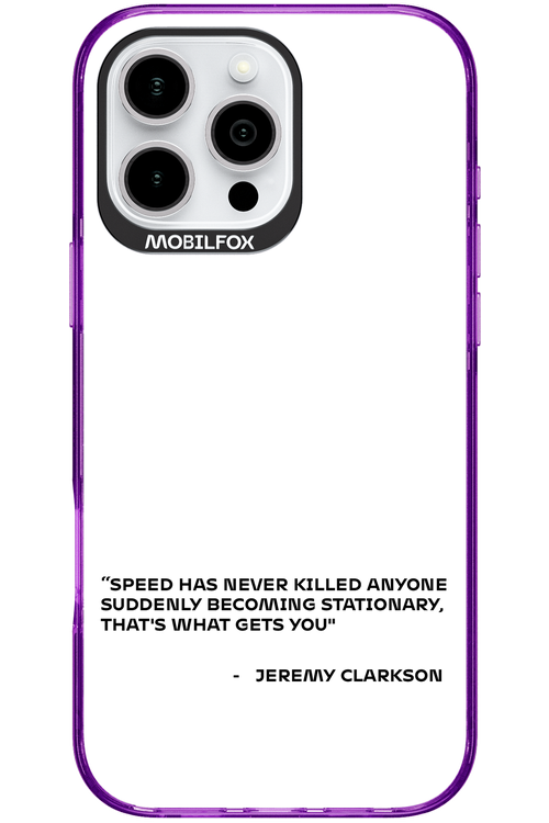 Speed Philosophy 2.0 - Apple iPhone 16 Pro Max