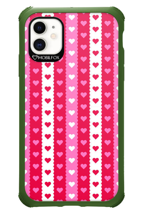 Christmas Heart Biscuit - Apple iPhone 11