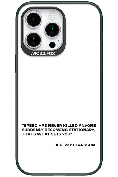 Speed Philosophy 2.0 - Apple iPhone 15 Pro Max