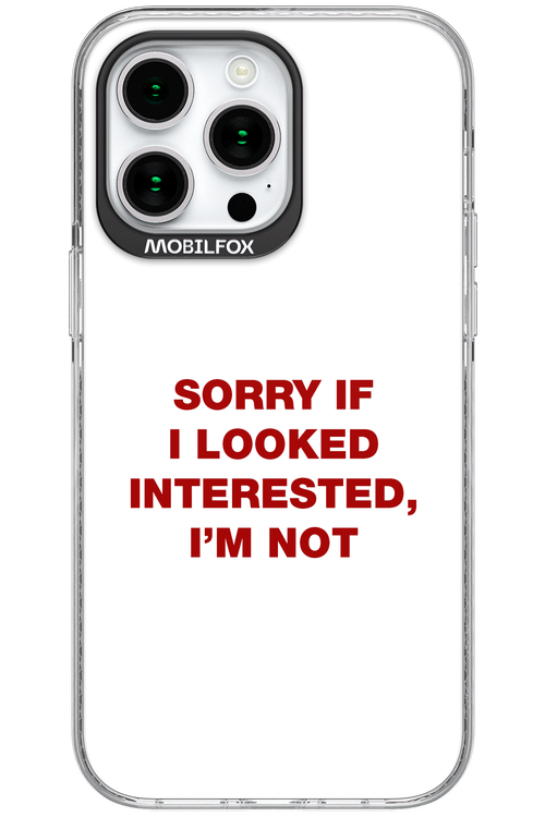 I'm not - Apple iPhone 15 Pro Max