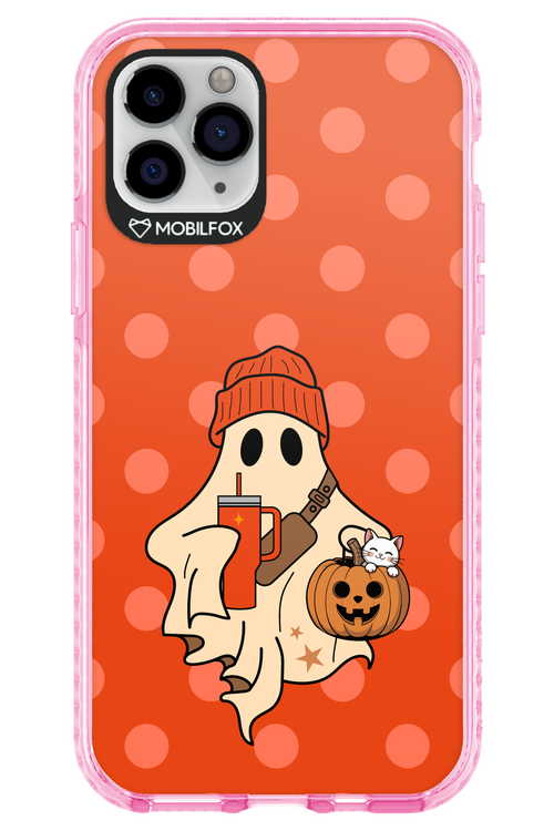 Ghost Girl (Orange) - Apple iPhone 11 Pro
