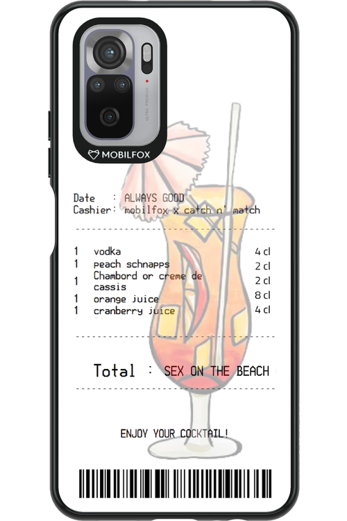 sex on the beach cocktail - Xiaomi Redmi Note 10