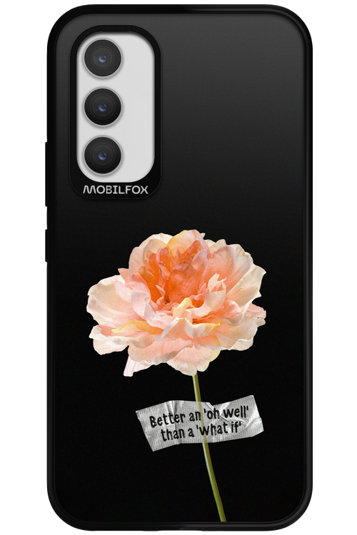 Flower Black - Samsung Galaxy A34