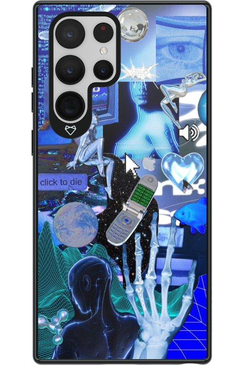 Blue Cyber - Samsung Galaxy S22 Ultra