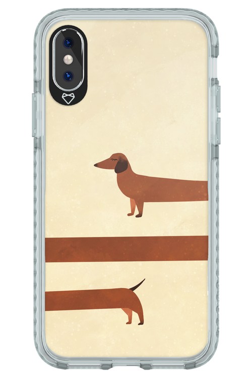 Stretchy Dog - Apple iPhone X