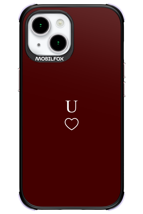 U Burgundia 2.0 - Apple iPhone 15