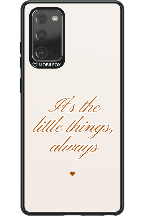 Little Things - Samsung Galaxy Note 20