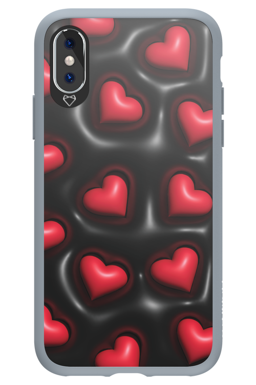 Hearts in love - Apple iPhone XS