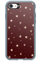 Burgundy Stars - Apple iPhone 7