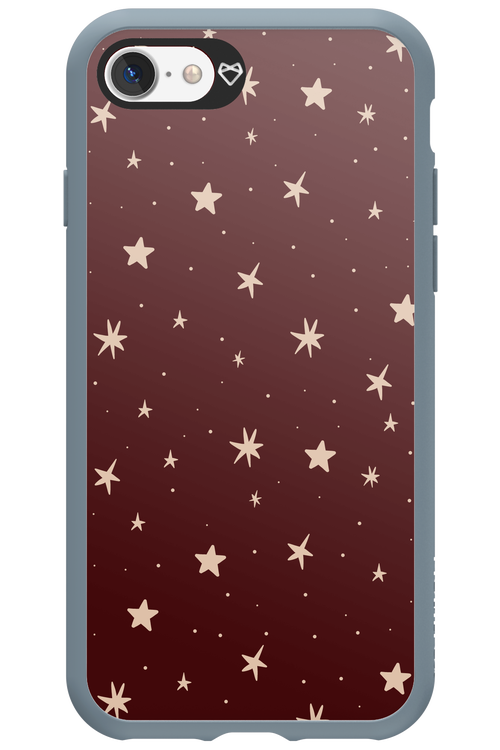 Burgundy Stars - Apple iPhone 7